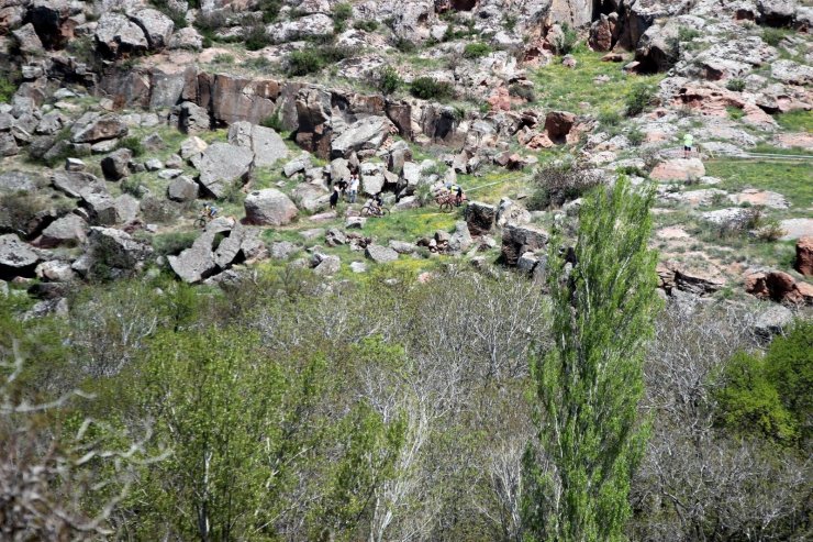 Koramaz Vadisi’nde Uluslararası Dağ Bisikleti Yarışları yapıldı