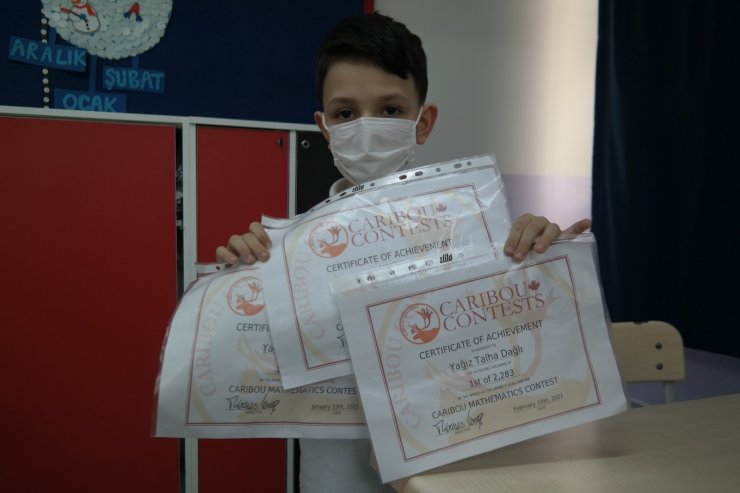 Eskişehir’de 2’nci sınıf öğrencilerinden uluslararası yarışmada 17 birincilik