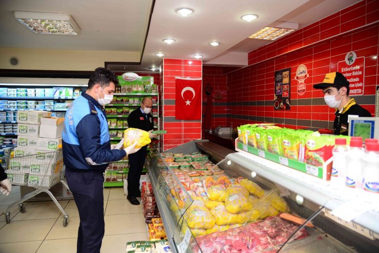 Zabıta marketleri mercek altına aldı