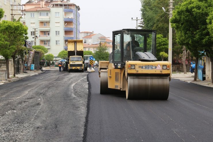 Karaman Belediyesinden asfalt çalışmaları