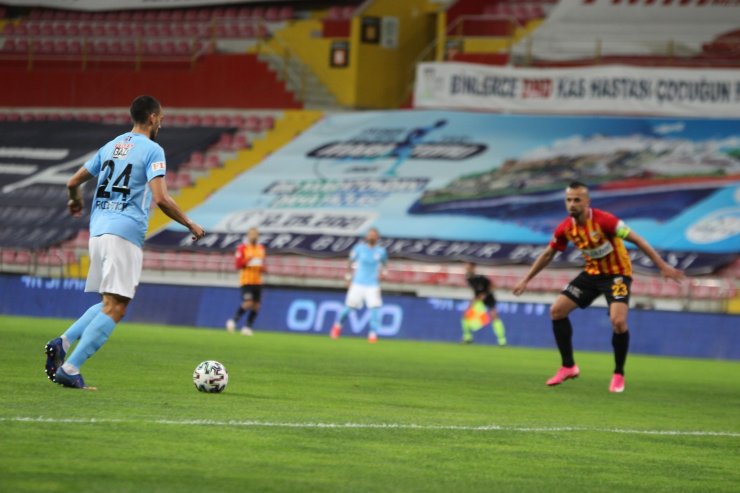 Süper Lig: Kayserispor: 0 - Gaziantep FK: 0 (İlk yarı)