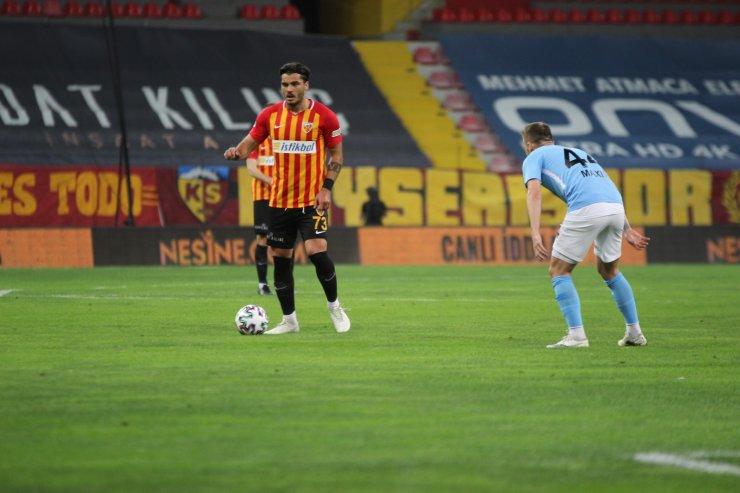 Süper Lig: Kayserispor: 0 - Gaziantep FK: 0 (İlk yarı)