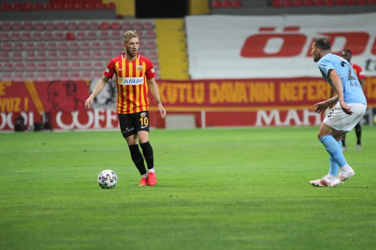 Süper Lig: Kayserispor: 0 - Gaziantep FK: 0 (İlk yarı)