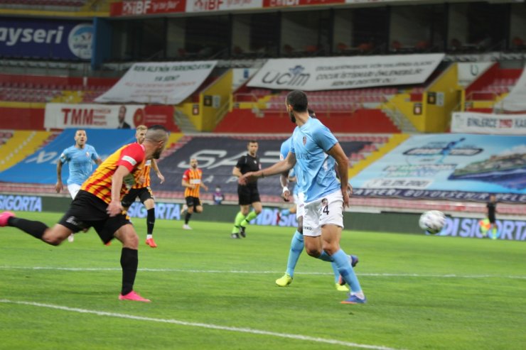 Süper Lig: Kayserispor: 0 - Gaziantep FK: 0 (İlk yarı)