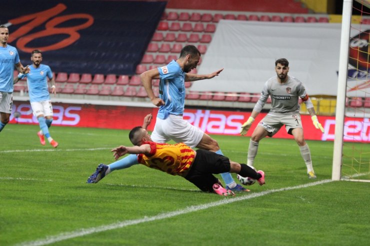 Süper Lig: Kayserispor: 0 - Gaziantep FK: 0 (İlk yarı)