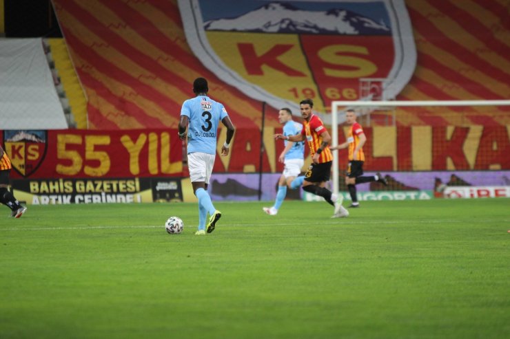 Süper Lig: Kayserispor: 0 - Gaziantep FK: 0 (İlk yarı)