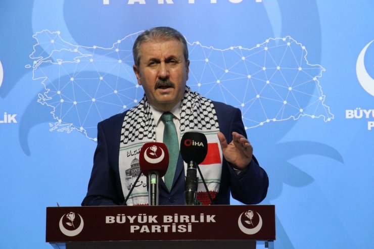 BBP Genel Başkanı Destici: “(Mescid-i Aksa’ya yapılan saldırı) Müslüman varlığının yok edilmeye çalışılması, insanlık dışıdır”