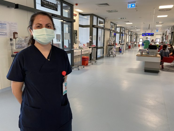 Koronayı atlattı, hastaları için yeniden görevine başladı