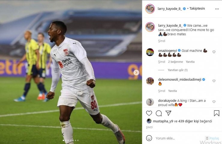 Kayode: "Geldik, gördük, fethettik"