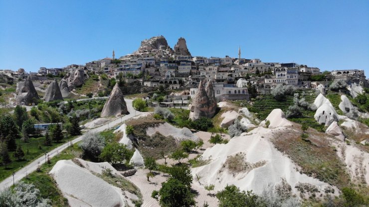 Kapadokya en sessiz bayramını yaşıyor