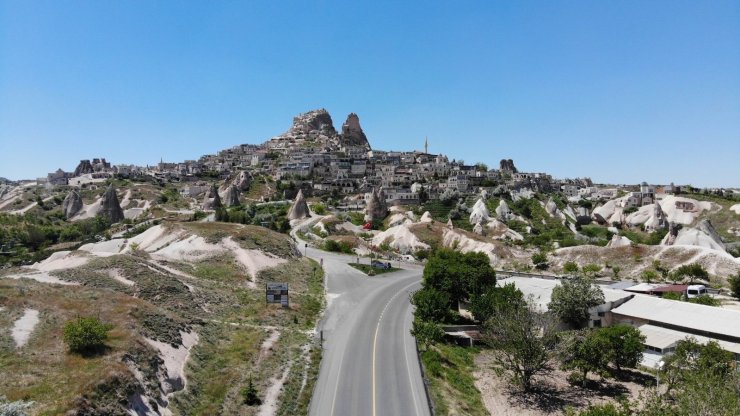 Kapadokya en sessiz bayramını yaşıyor