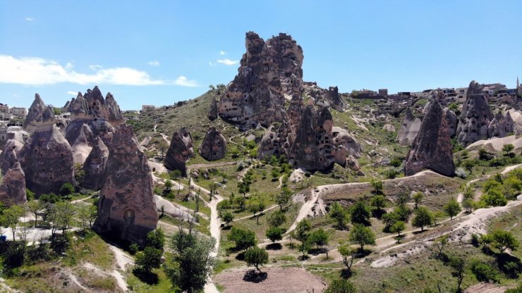 Kapadokya en sessiz bayramını yaşıyor