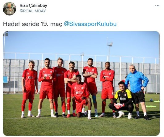 Rıza Çalımbay’dan iddialı paylaşım: "Hedef seride 19. maç"