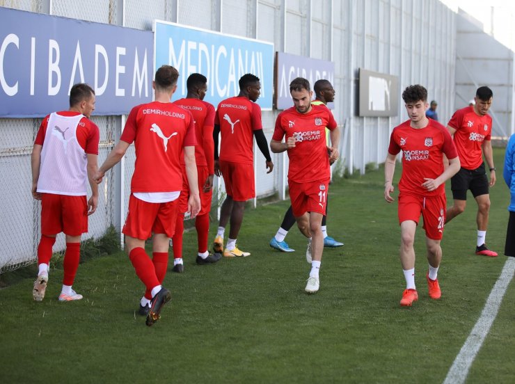 Sivasspor, Kasımpaşa maçının taktiğini çalıştı