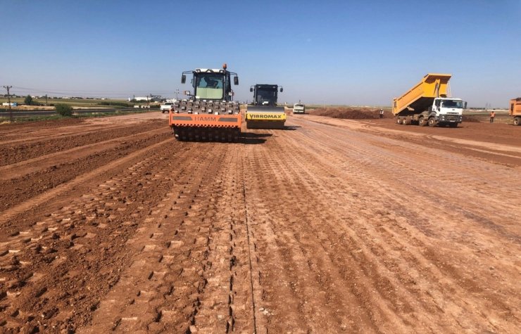 Mardin ana kanal ve cazibe sulama inşaatı devam ediyor