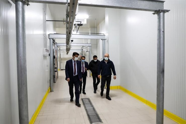 Bozan mahallesine yıllık 576 ton kapasiteli et entegre tesisi yapıldı