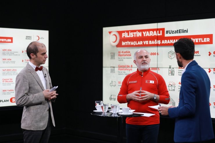 Türk Kızılayı’ndan Filistin için dünyaya insanlık ve dayanışma çağrısı
