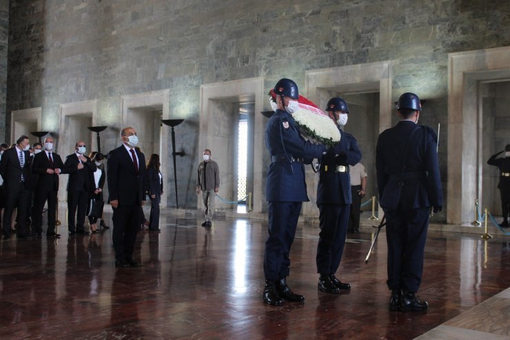 Sosyal Güvenlik Kurumu Başkanı Yılmaz, Anıtkabir’i ziyaret etti