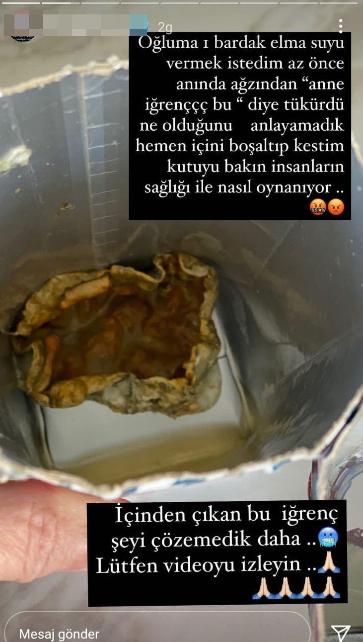 Bu kez bakan eşi paylaştı, mide bulandıran görüntüler