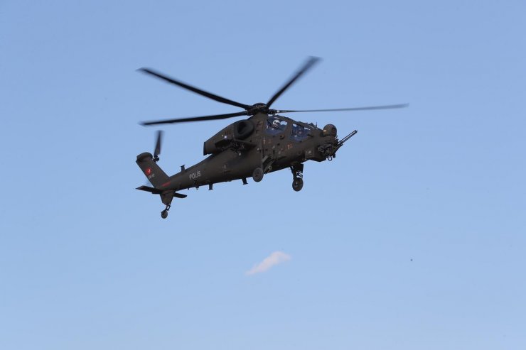 Yeni Atak helikopterleri Emniyet Genel Müdürlüğü’ne teslim edildi