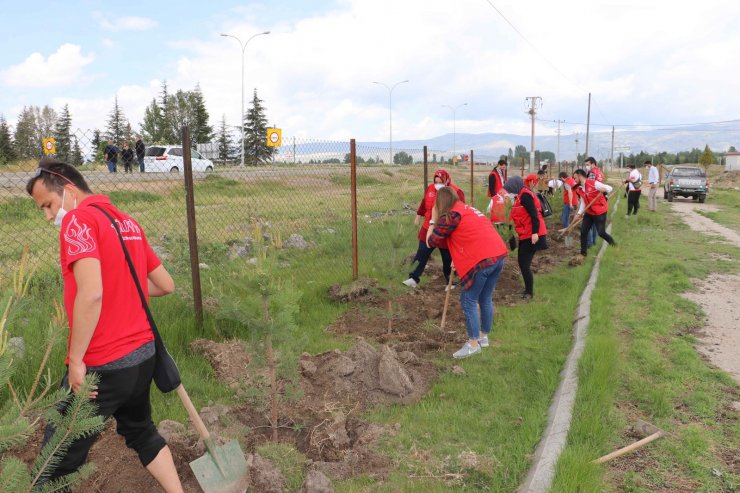 Gençlik Haftası’nda fidan dikim etkinliği