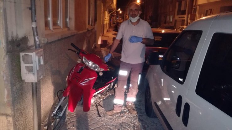 Motosiklet hırsızlığı şüphelisi 3 kişi yakalandı