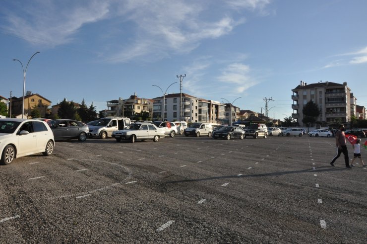 Karaman’da İsrail’in Filistin’e yönelik saldırıları protesto edildi