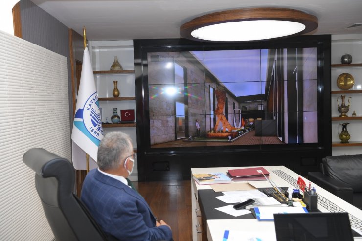 Başkan Büyükkılıç projeleri masaya yatırdı