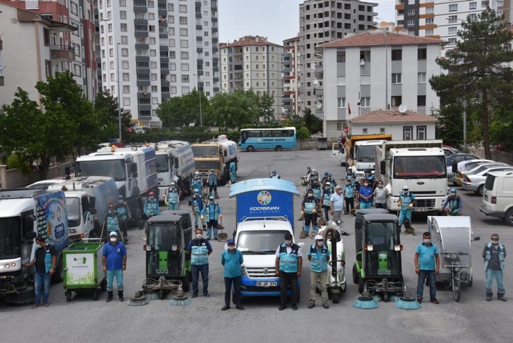 Daha temiz bir Kocasinan için bahar temizliği devam ediyor