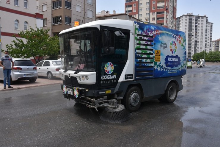 Daha temiz bir Kocasinan için bahar temizliği devam ediyor