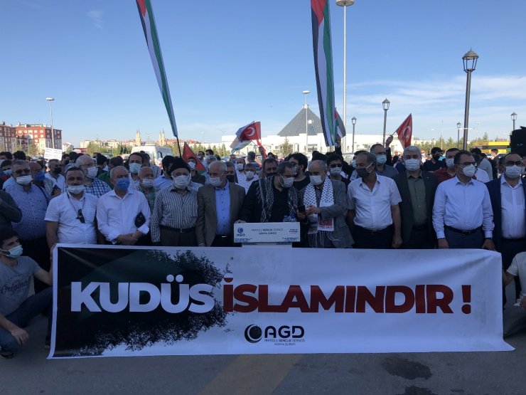 Konya’dan Filistin’e destek konvoyu