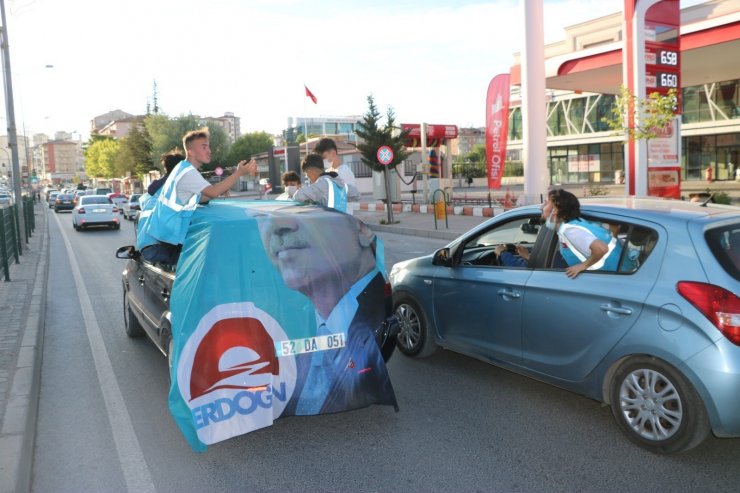 Niğde’de Kudüs’e destek konvoyu