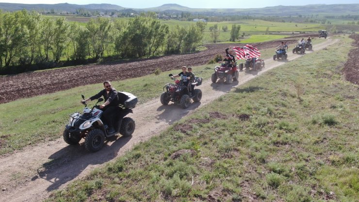 Bu köyde traktörlerin yerini ATV’ler aldı