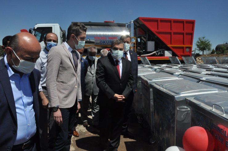 Karaman’da İl Özel İdaresine alınan araçlar törenle hizmete başladı