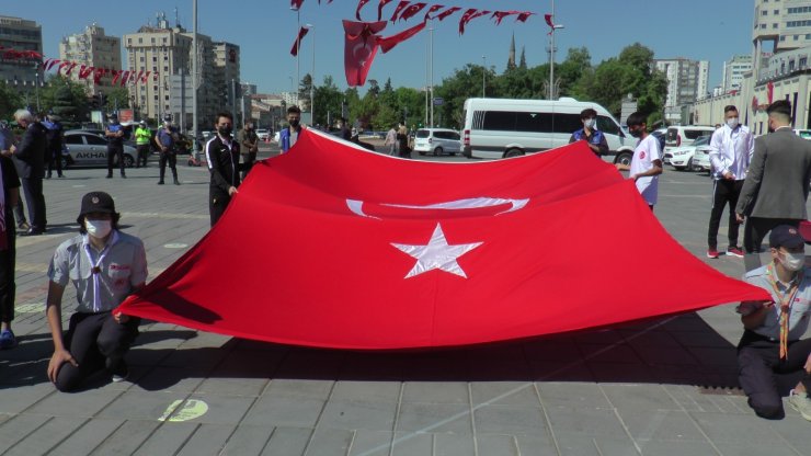 Kayseri’de 19 Mayıs coşkusu
