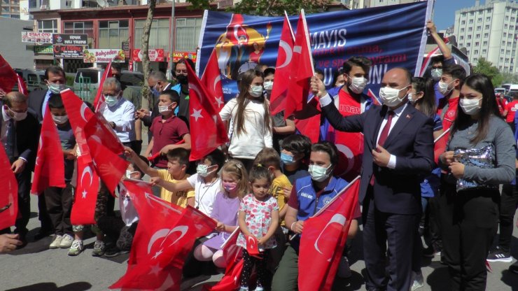Kayseri’de 19 Mayıs coşkusu devam ediyor