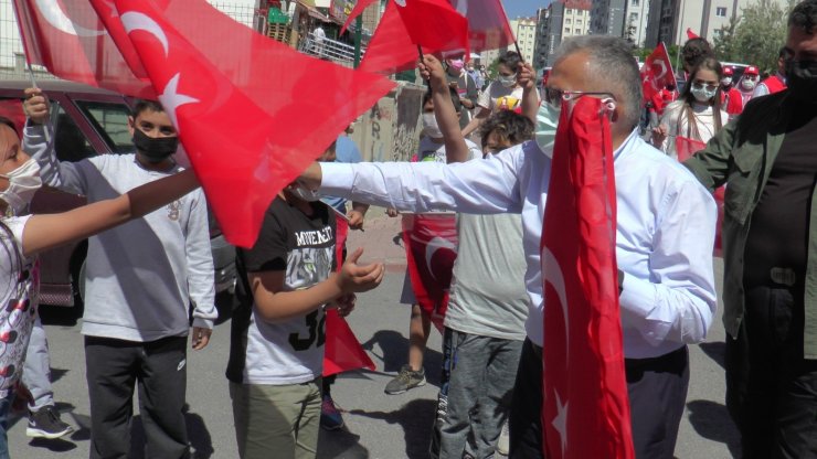 Kayseri’de 19 Mayıs coşkusu devam ediyor