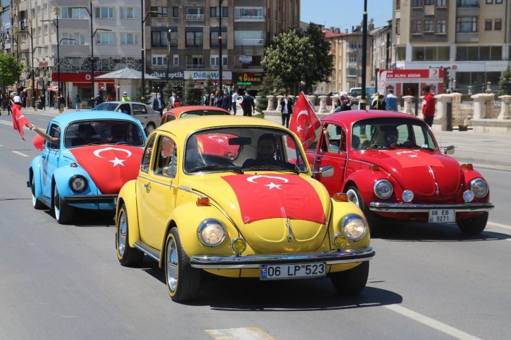 19 Mayıs kutlamalarında renkli görüntüler oluştu