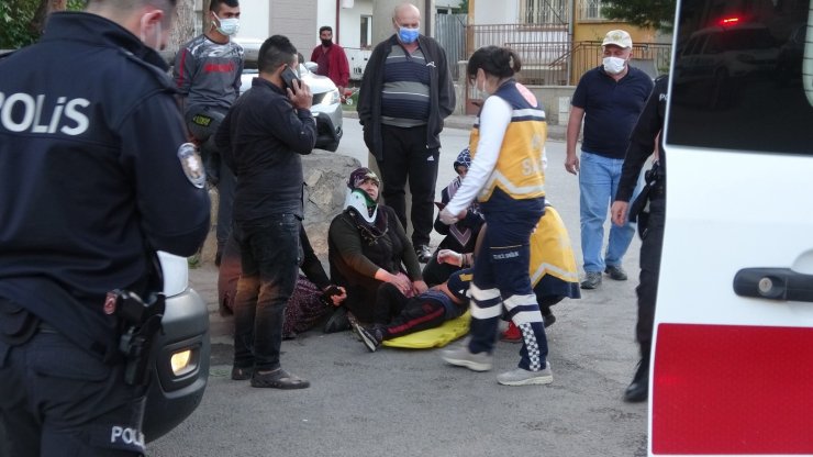 Ticari taksiyle otomobil çarpıştı: 7 yaralı
