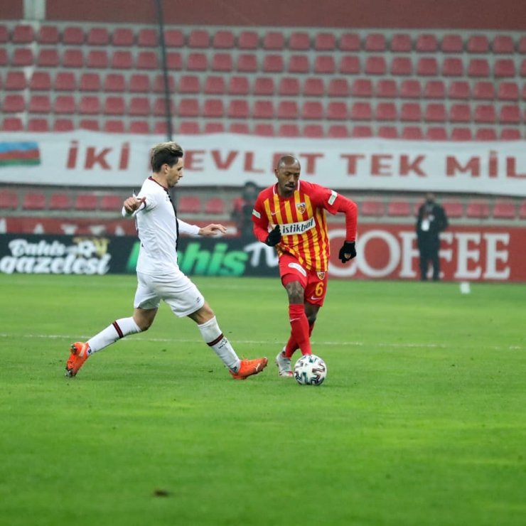 Kayserispor’un iç saha karnesi