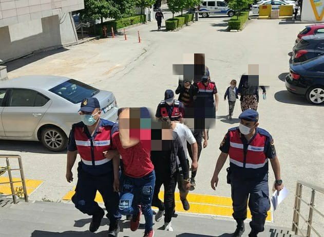 Motosiklet hırsızlığı yaptığı belirlenen 5 kişi yakalandı