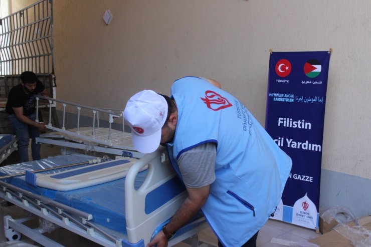 Türkiye Diyanet Vakfından Gazze’ye tıbbi malzeme desteği
