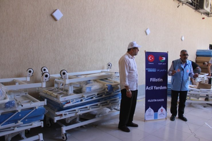 Türkiye Diyanet Vakfından Gazze’ye tıbbi malzeme desteği