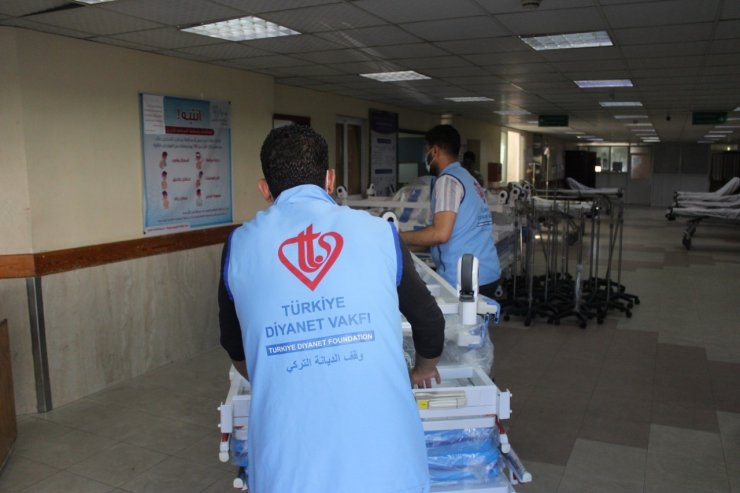 Türkiye Diyanet Vakfından Gazze’ye tıbbi malzeme desteği