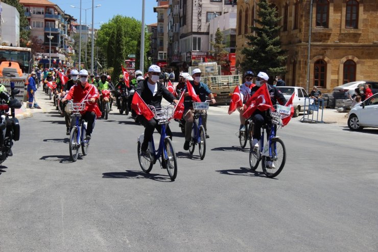 Yozgat’ta pedallar 19 Mayıs için döndü