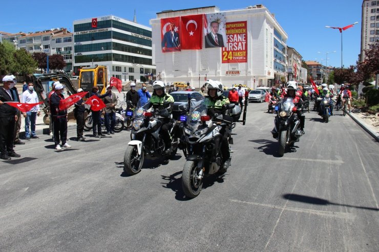 Yozgat’ta pedallar 19 Mayıs için döndü