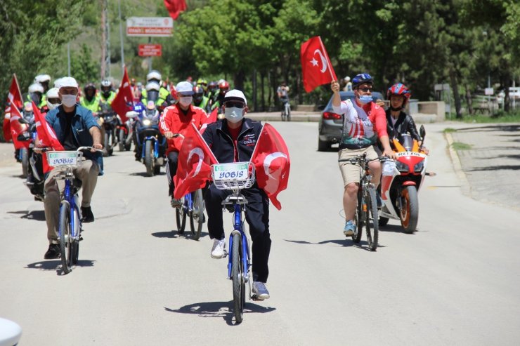 Yozgat’ta pedallar 19 Mayıs için döndü