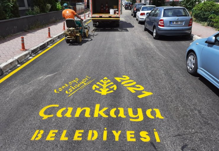 Çankaya Belediyesi asfalt sezonuna hızlı başladı