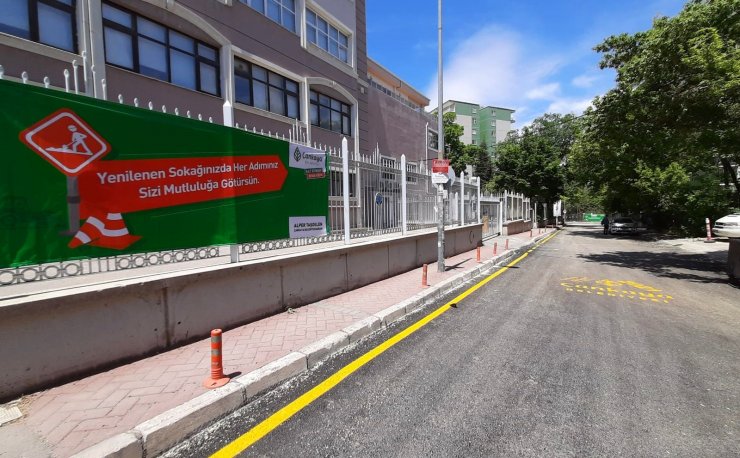 Çankaya Belediyesi asfalt sezonuna hızlı başladı