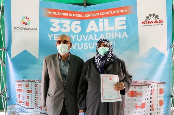 Başkan Çolakbayrakdar 336 ailenin hayalini gerçekleştirdi